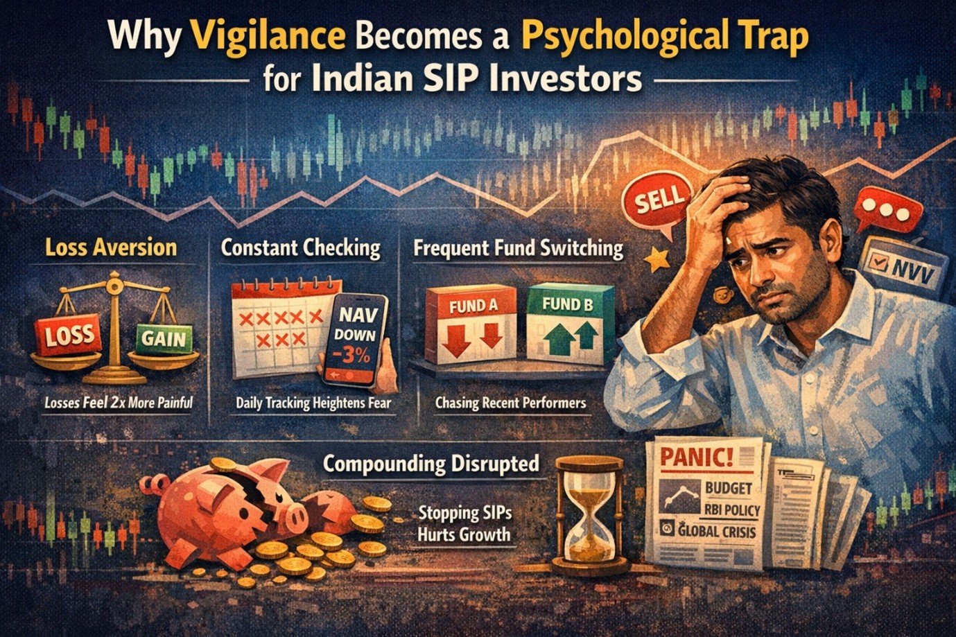 Why Excess Vigilance Becomes a Psychological Trap for Indian SIP Investors