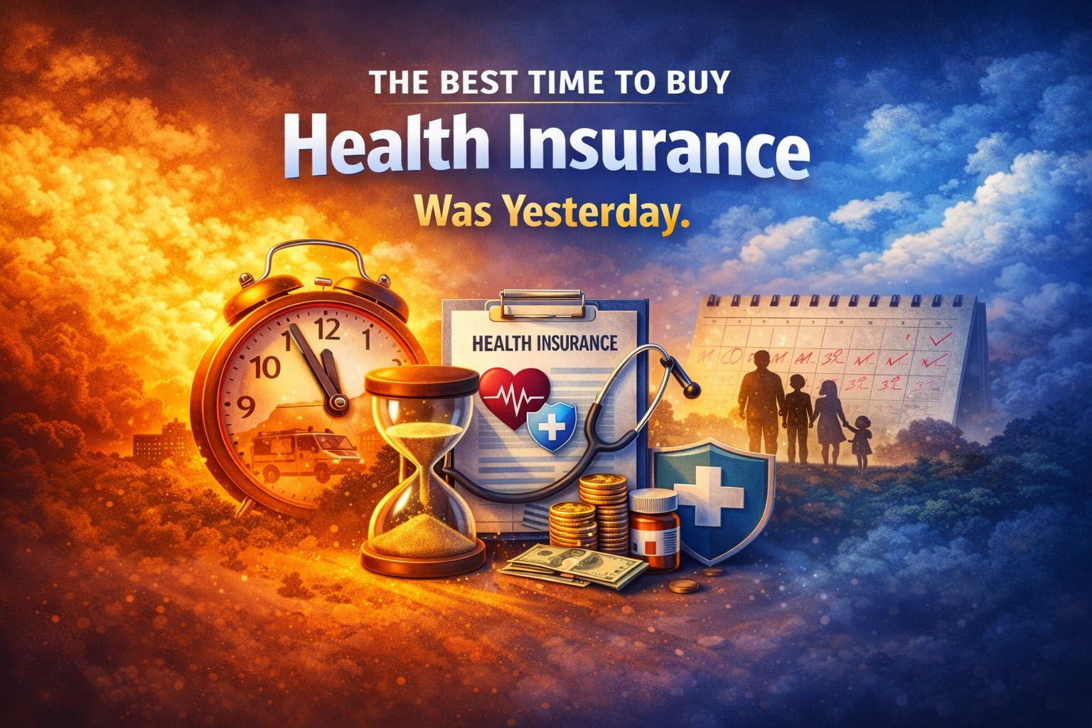 The Best Time to Buy Health Insurance Was Yesterday.